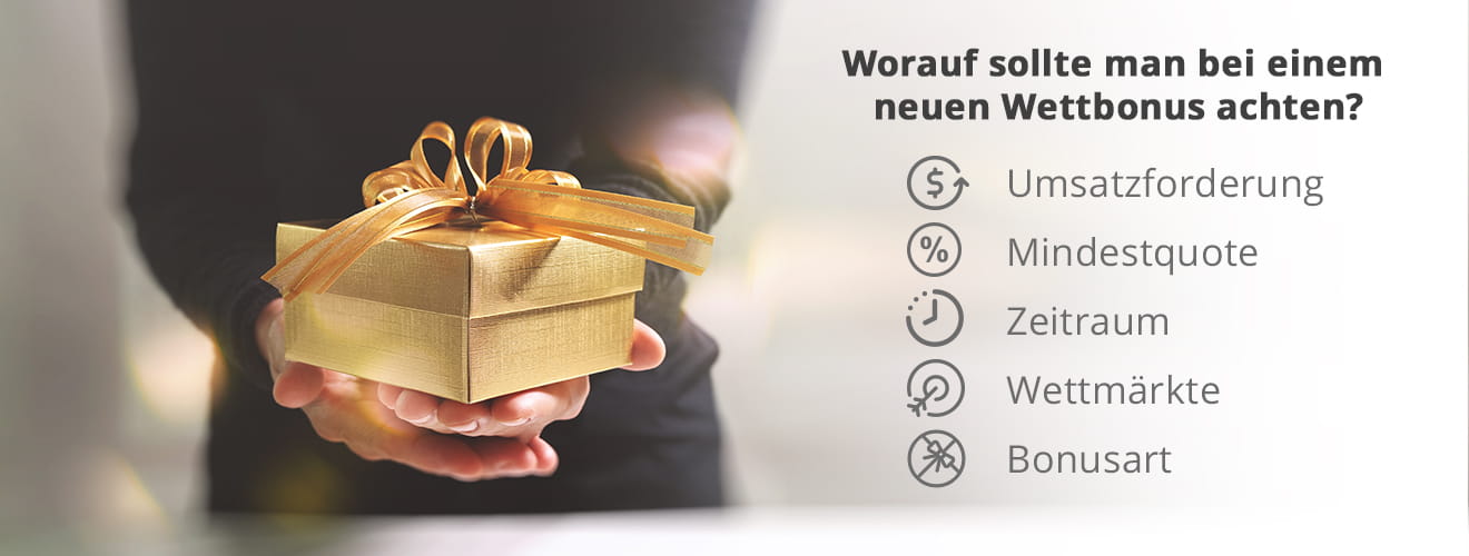 Auf welche Details sollte man bei einem neuen Online Wettbonus achten?